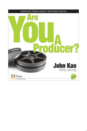 Are You a Producer?