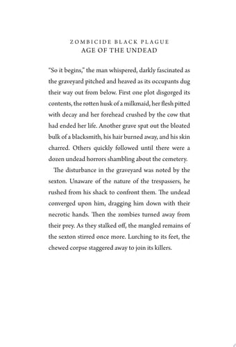 Age of the Undead A Zombicide Black Plague Novel