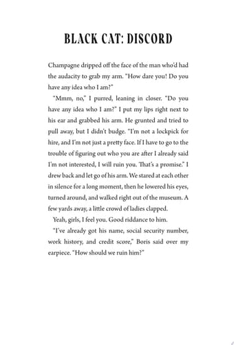 Black Cat: Discord A Marvel Heroines Novel