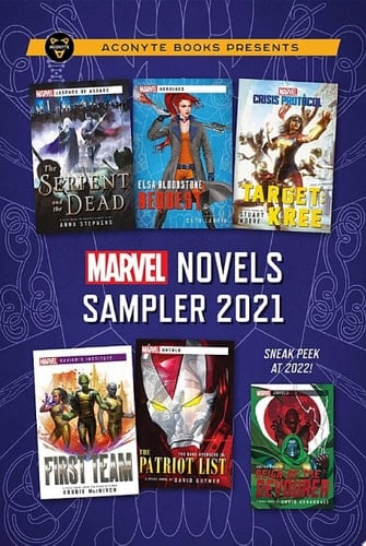 Marvel Novels Sampler 2021 A Marvel Prose Chapter Sampler