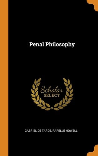 Penal Philosophy