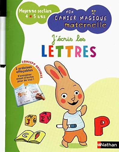J'écris les lettres moyenne section 4-5 ans