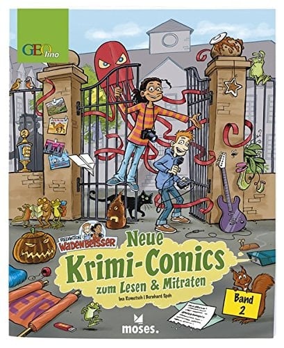 Neue Krimi-Comics zum Lesen & Mitraten