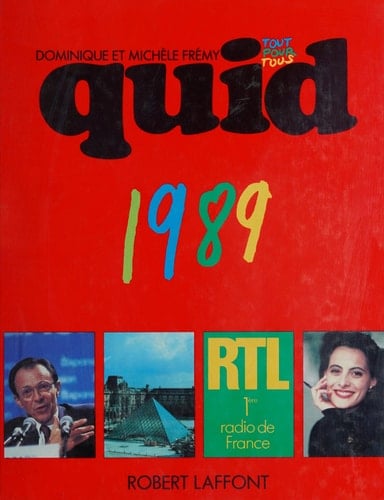 Quid 1989 tout pour tous