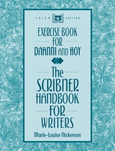 Exercise Book for the Scribner Handbook for Writers