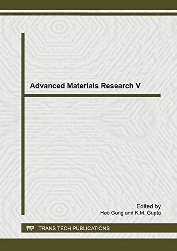 Advanced Materials Research V