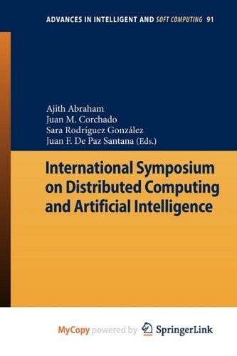 International Symposium on Distributed Computing and Artificial Intelligence