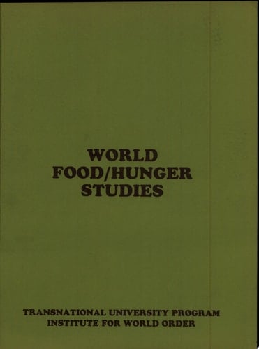 Food/Hunger Studies Transnational University Program