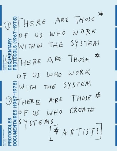 Documentary Protocols (1967-1975) (English and French Edition)