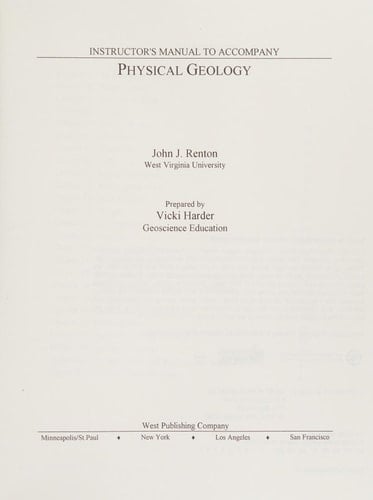Physical Geology