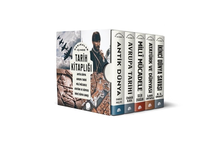 Dakikalar İçinde Tarih Kitaplığı Seti - 5 Kitap Takım