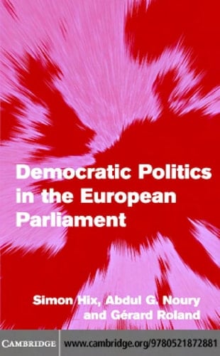 Democratic Politics in the European Parliament