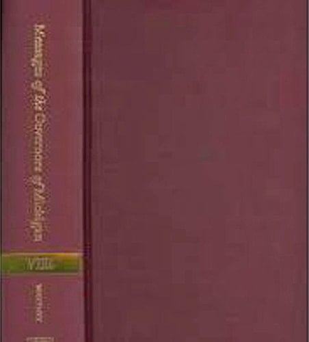 Messages of the Governors of Michigan: 1969-1990 (Volume 9)