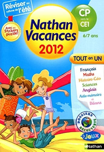 Nathan vacances du CP vers le CE1