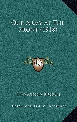 Our Army At The Front (1918)