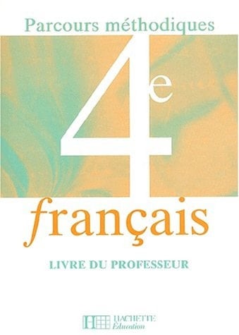 Français, 4e livre du professeur