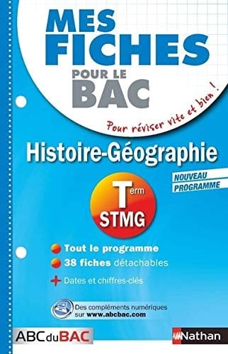Histoire Géographie Tle STMG