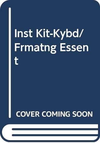 Inst Kit-Kybd/Frmatng Essent