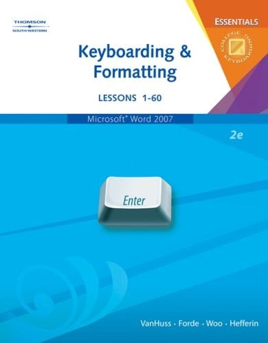 Keyboarding & Formatting Essentials, Lessons 1-60