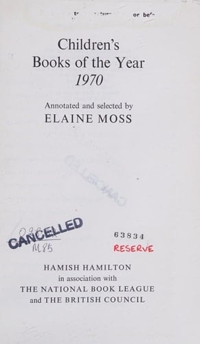 Children's Books of the Year 1974