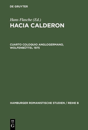 Cuarto Coloquio Anglogermano, Wolfenbüttel 1975