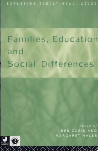 Families, Education, and Social Differences