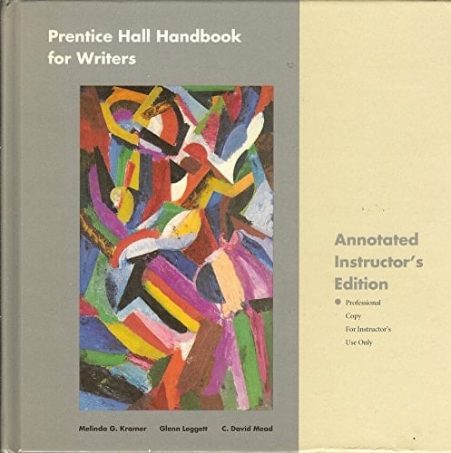Handbook for Writers