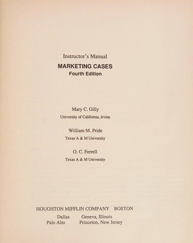 Marketing Cases
