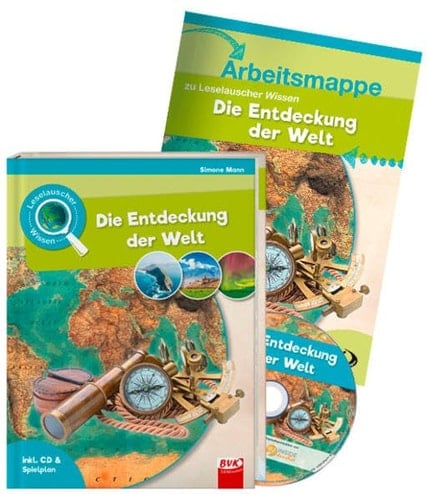 Set: Leselauscher Wissen: Die Entdeckung der Welt (inkl. CD) inkl. Arbeitsmappe