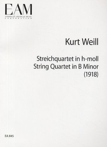 Streichquartett in h-moll (1918)