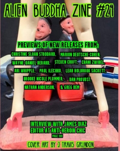 Alien Buddha Zine #24: Black and White print