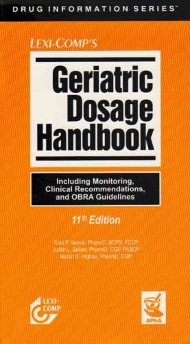Geriatric Dosage Handbook