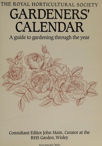 Rhs Gardeners?' Calendar Pb