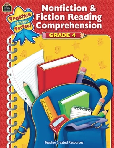 Nonfiction and Fiction Reading Comprehension, Grade 4