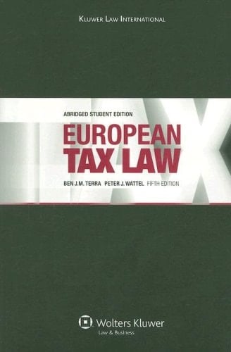 European Tax Law
