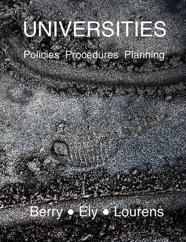 Universities: Policies, procedures, planning