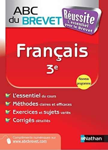 Français 3e Programme 2012