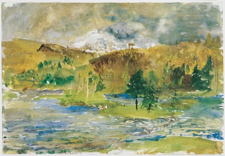 Franz Gertsch Aquarelle - Schottland 1961-1965