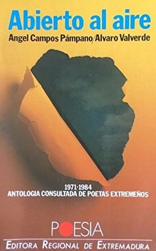 Abierto al aire antología consultada de poetas extremeños (1971-1984)