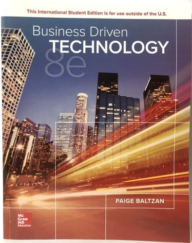 Business Driven Technology