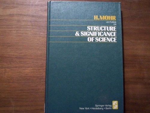 Lectures on structure and significance of science