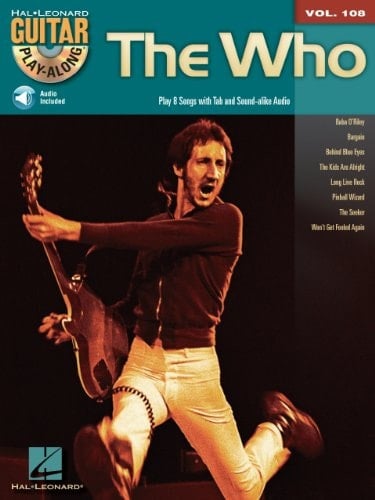 The Who Songbook: Guitar Play-Along Volume 108