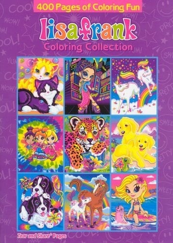 Lisa Frank Coloring Collection Coloring Book