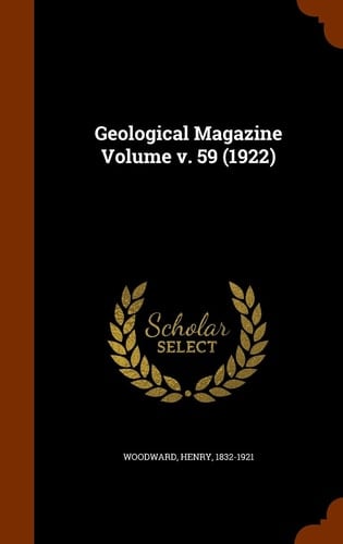 Geological Magazine Volume V. 59 (1922)