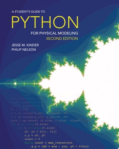 A Student's Guide to Python for Physical Modeling