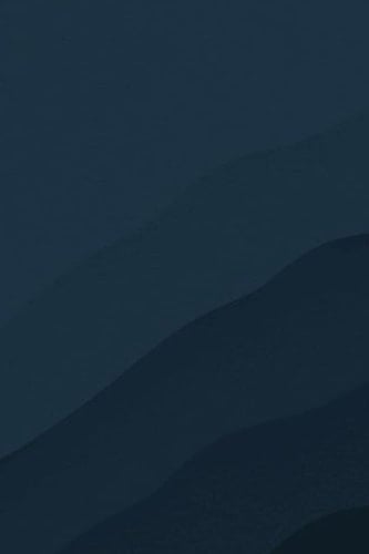 Trendy Navy Blue Journal Notebook