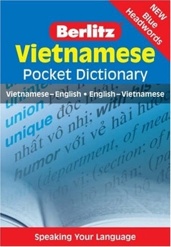 Vietnamese Pocket Dictionary (Berlitz Pocket Dictionary)