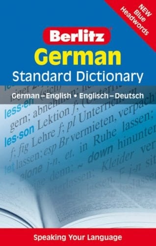 German - Berlitz Standard Dictionary German-English, Englisch-Deutsch