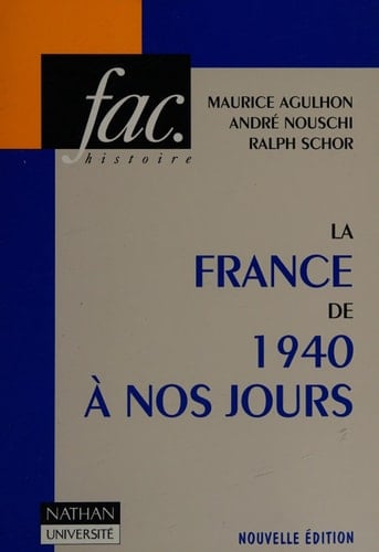 La France de 1940 à nos jours