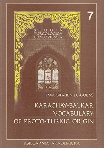 Karachay-Balkar Vocabulary of Proto-Turkic Origin